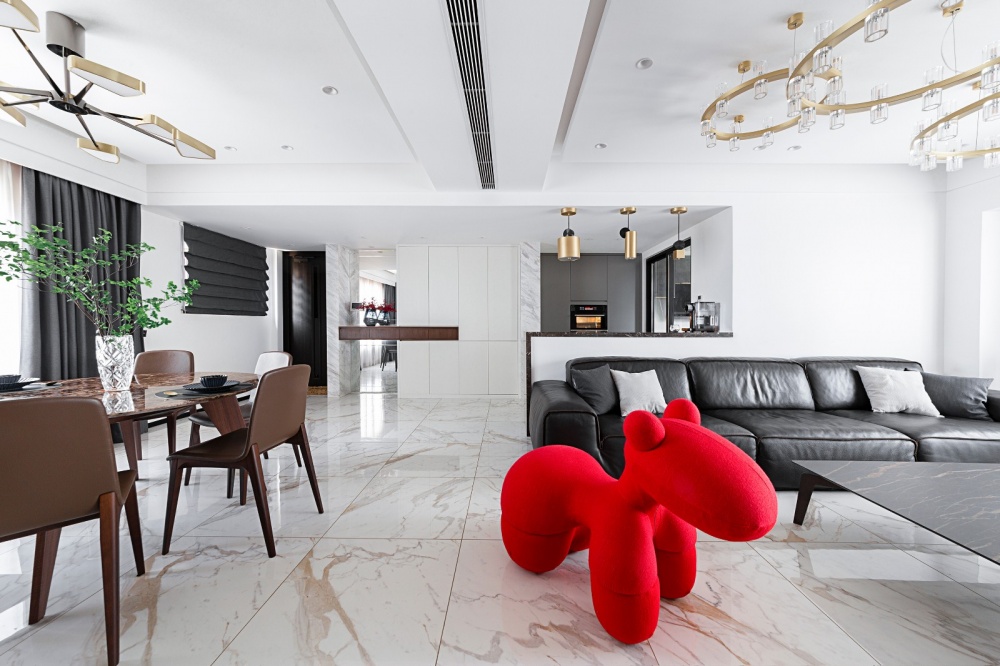 客廳沙發(fā)裝修效果圖輕奢裝修，聽說審美高的人都選了現(xiàn)代簡約客廳設(shè)計圖片賞析