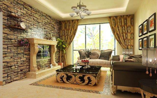 客廳裝修現(xiàn)代簡約風格_現(xiàn)代風格裝修_現(xiàn)代美式風格裝修圖片