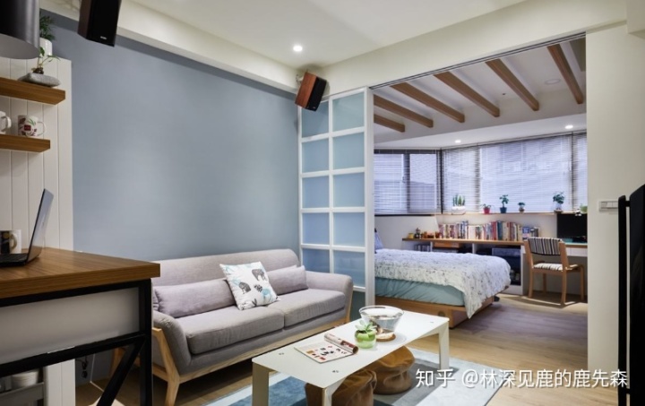 裝修案例解析：30平米單身公寓，功能顏值都超贊，美室風格如何打造？