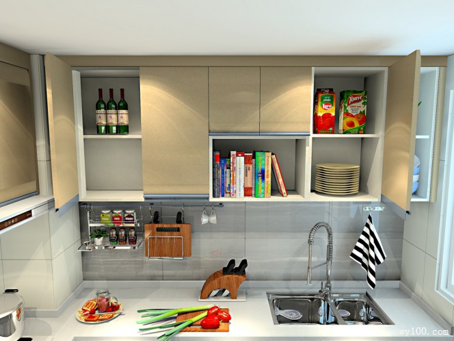 小廚房裝修_正確裝修廚房 廚房裝修流程_小戶(hù)型開(kāi)放式廚房地面裝修效果圖