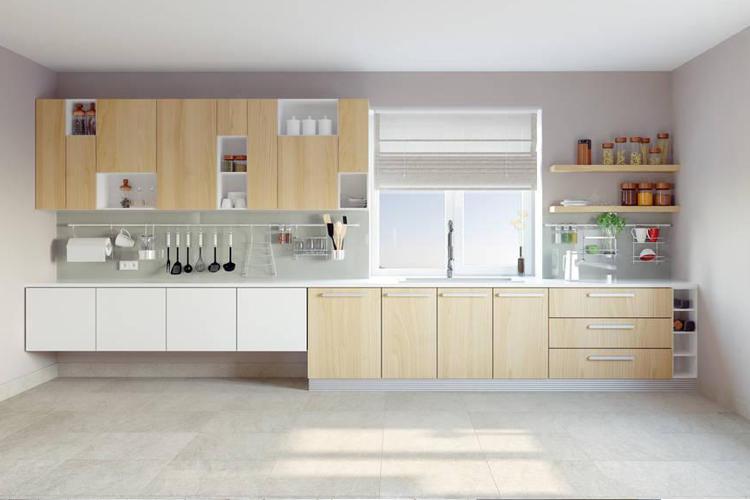 小戶(hù)型開(kāi)放式廚房地面裝修效果圖_小廚房裝修_正確裝修廚房 廚房裝修流程