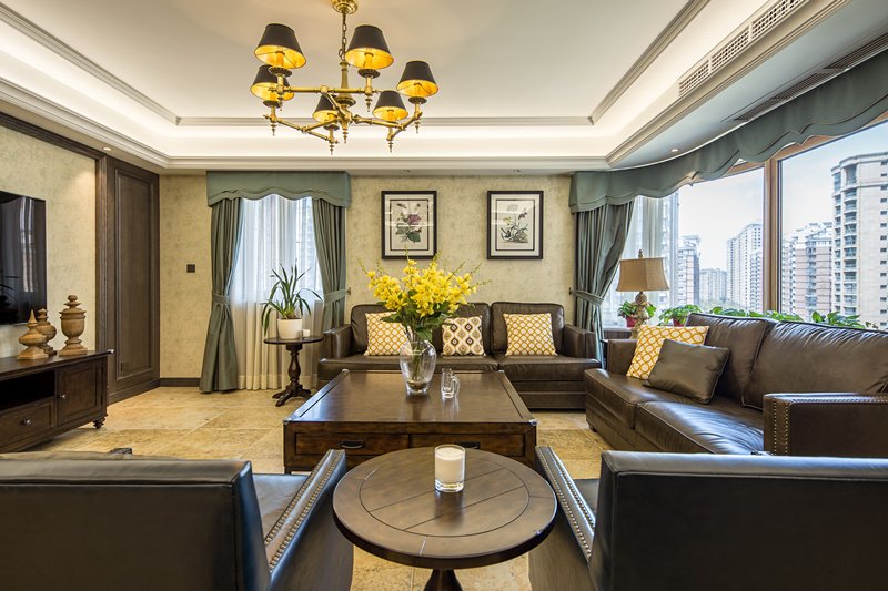 美式風格家具圖片 衛(wèi)生間墻面仿古磚裝修效果圖