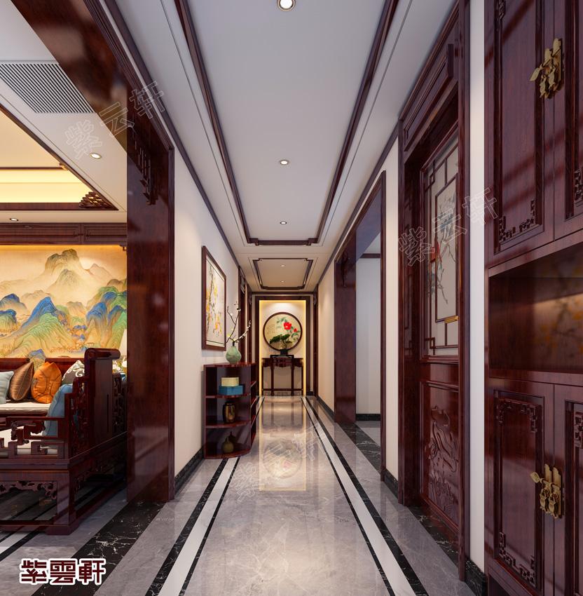 200㎡中式三居，化復(fù)古為時(shí)尚，是古典美的歷史延續(xù)