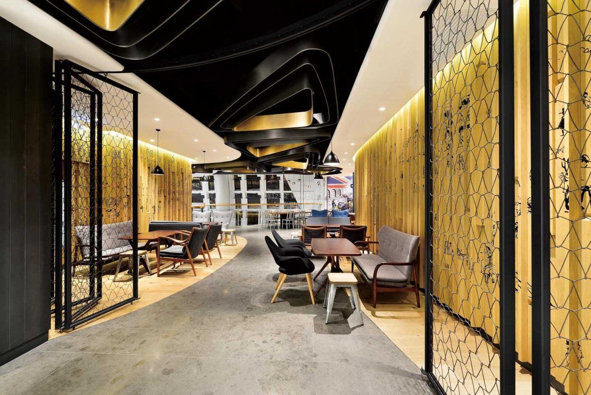 復(fù)古風的咖啡裝修圖片_漫咖啡 裝修_咖啡屋裝修