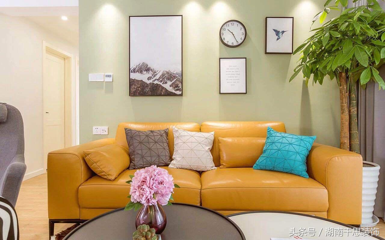 暖色調(diào)北歐風(fēng)裝修實(shí)拍圖，擋不住的陽光與浪漫