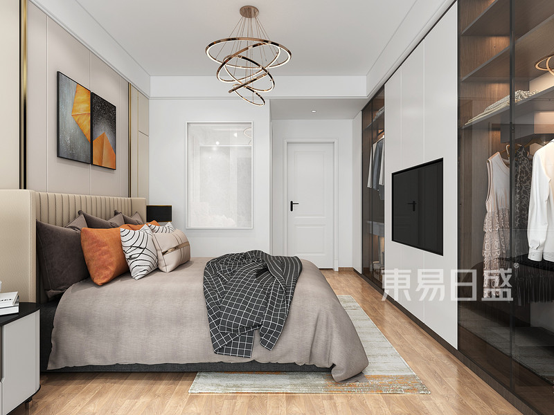 簡歐臥室衣柜裝修效果圖_簡歐臥室裝修效果圖_臥室裝修簡歐風格