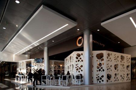 咖啡店裝修效果圖 來自葡萄牙的幾何藝術空間 