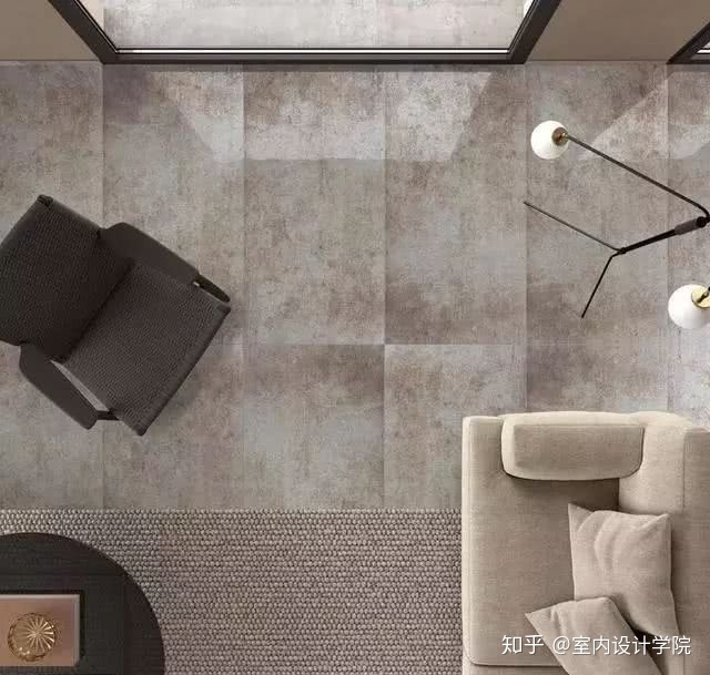 裝修客廳瓷磚這么鋪，比木地板高級(jí)10倍