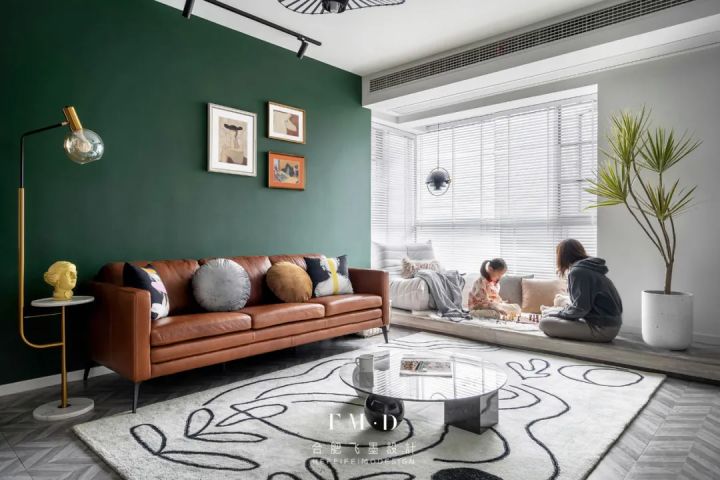 【創(chuàng)景花園】80㎡北歐風(fēng)親子宅，客廳變臥室、餐廳變玄關(guān)，真1:1還原效果圖！