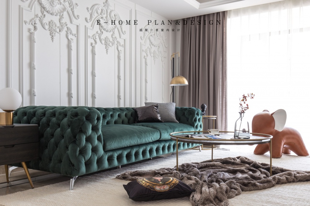 客廳沙發(fā)裝修效果圖爆改精裝房才算改造？我不爆行不其他客廳設(shè)計圖片賞析