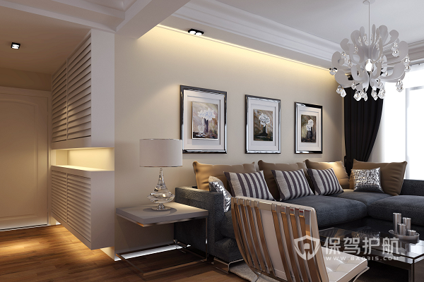 87平設(shè)計效果圖-保駕護(hù)航裝修網(wǎng)