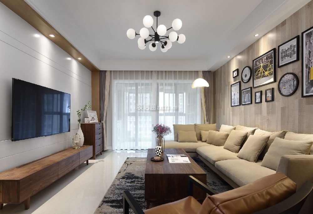 三室兩廳裝修240套方案裝修效果_幸福空間裝修_幸?？臻g裝修效果圖