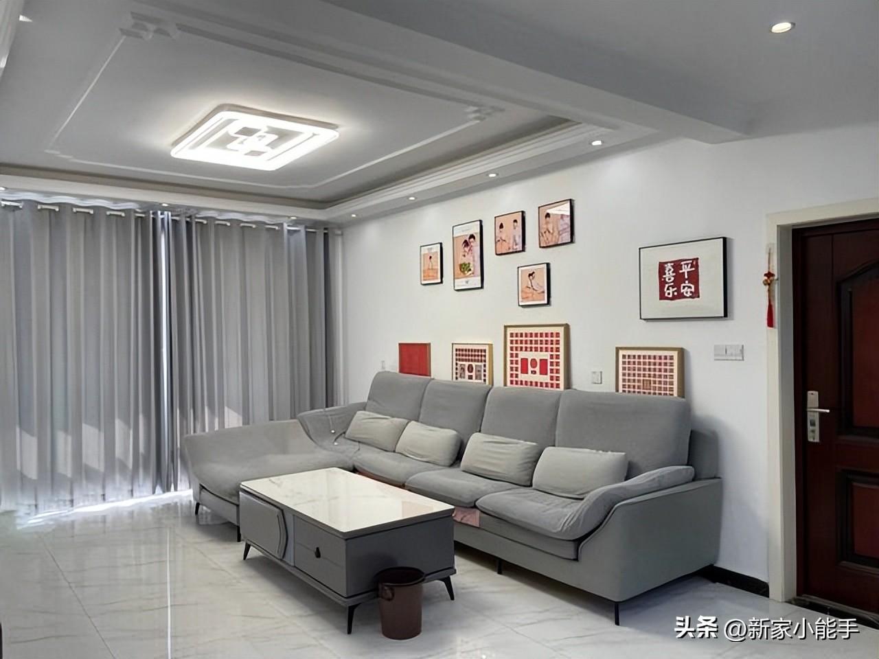 00后婚房，簡(jiǎn)單裝修不豪華，室內(nèi)面積不大，新生活真的很幸福