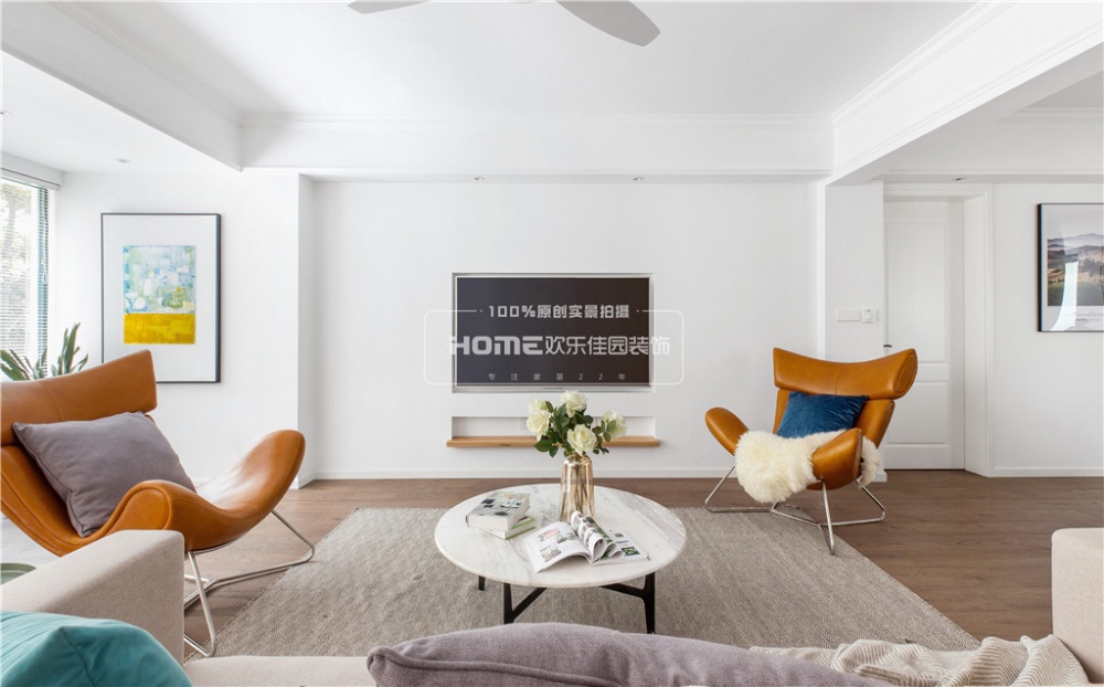 客廳木地板裝修效果圖200平現(xiàn)代雅居，花了70萬(wàn)現(xiàn)代簡(jiǎn)約客廳設(shè)計(jì)圖片賞析