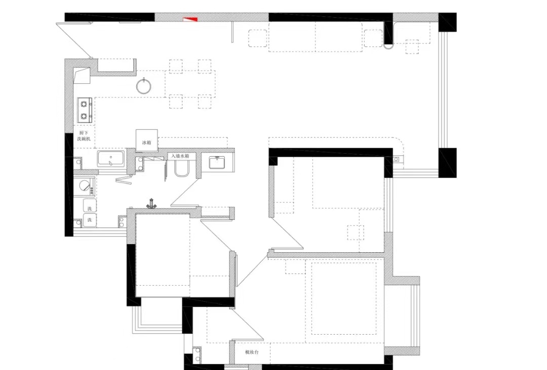 【案例分享】90㎡現(xiàn)代簡約，小戶型的空間放大術(shù)