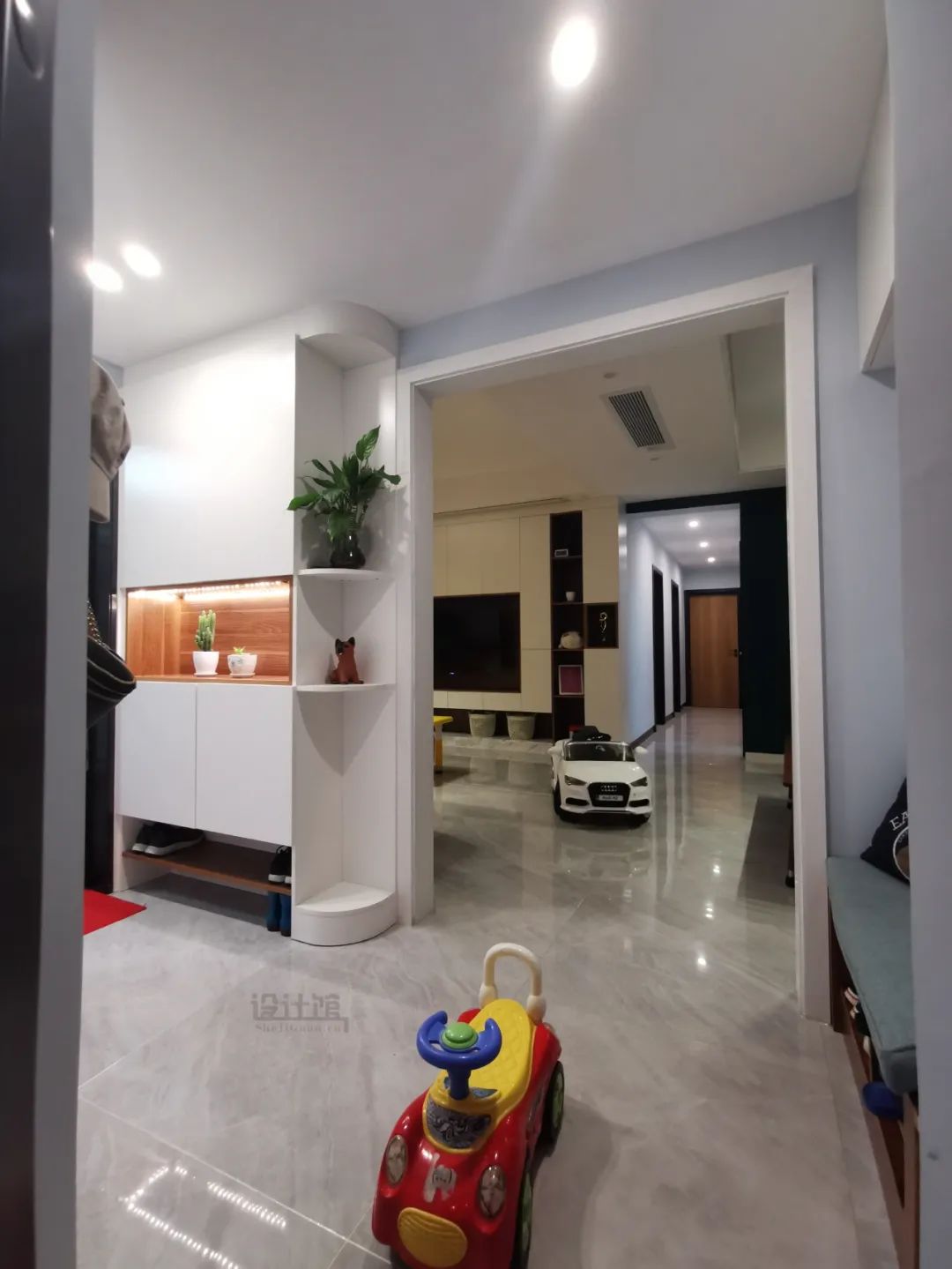 不裝門的門洞，要怎么裝修處理？