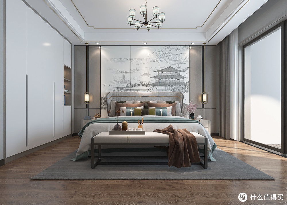 看南通夫妻的新中式風格裝修，那叫一個高級，全屋清爽，超級治愈