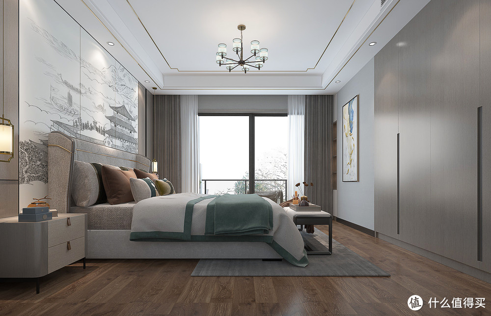 看南通夫妻的新中式風格裝修，那叫一個高級，全屋清爽，超級治愈