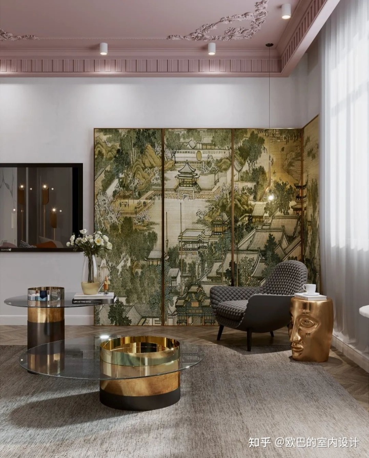 客廳吊頂裝修效果圖片_現(xiàn)代簡(jiǎn)約客廳吊頂效果_客廳吊頂裝修效果圖