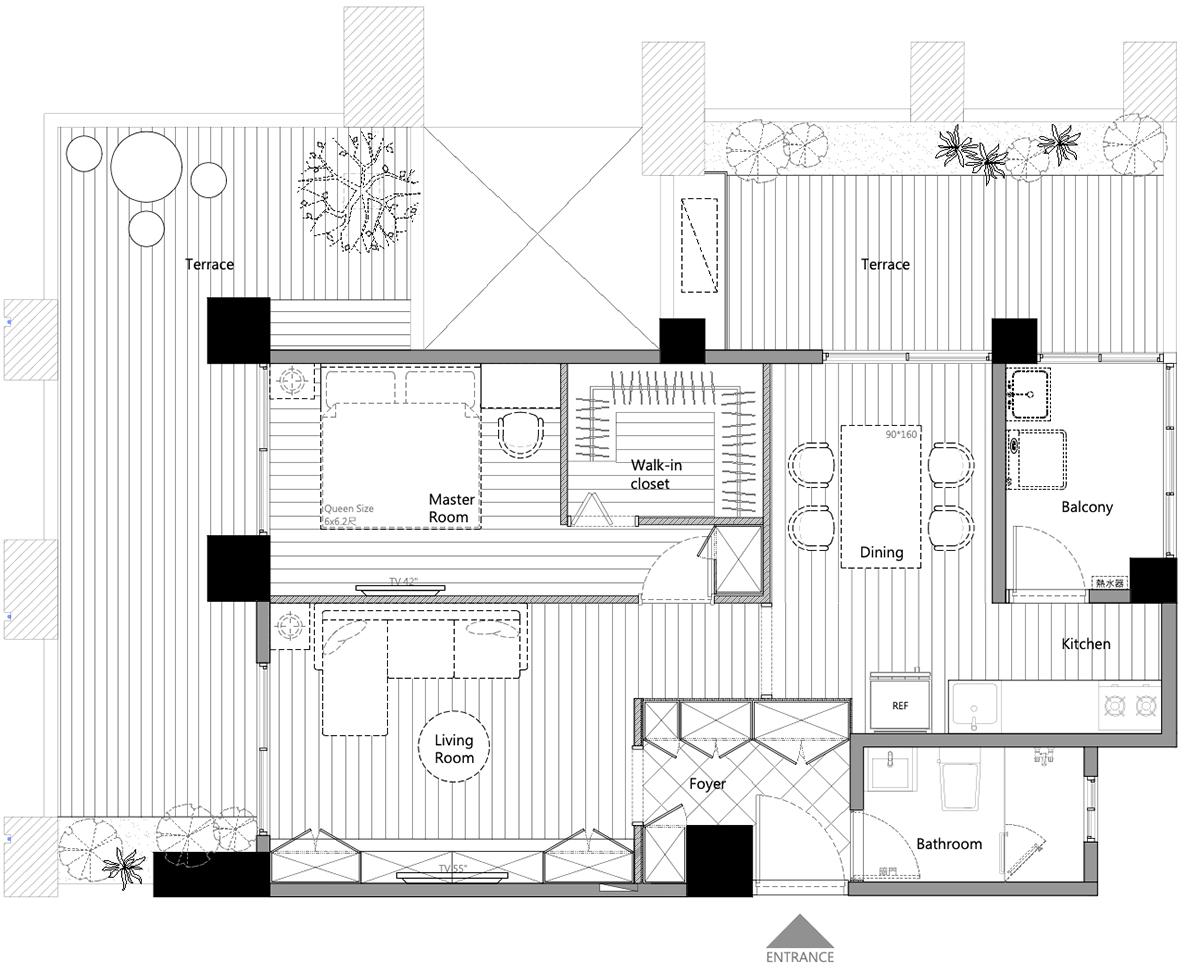 一個人過，就買套小戶型！學她家這樣裝，簡約高級灰太有感覺了