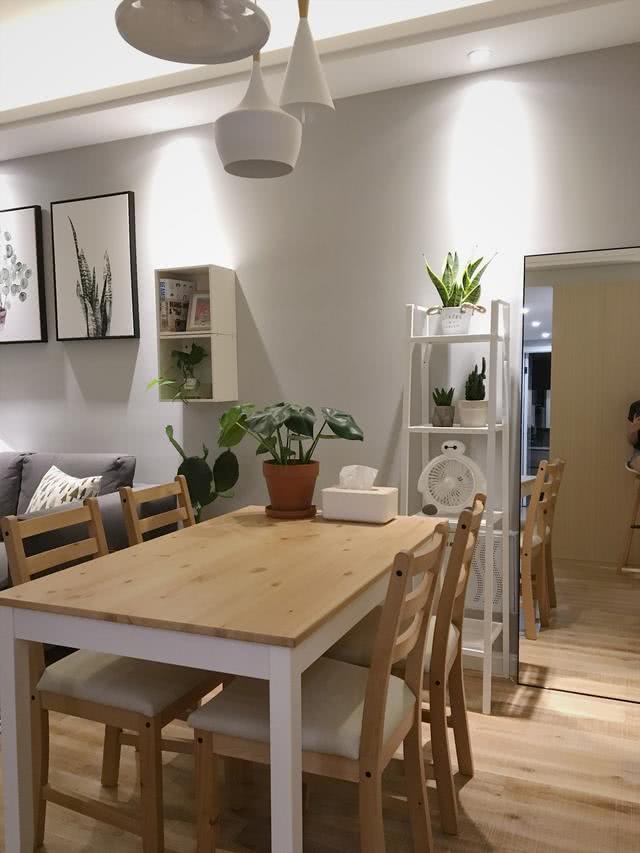 70㎡的北歐風小戶型，半包才花了六萬就裝的跟樣板間一樣，朋友都忍不住幫我曬新房