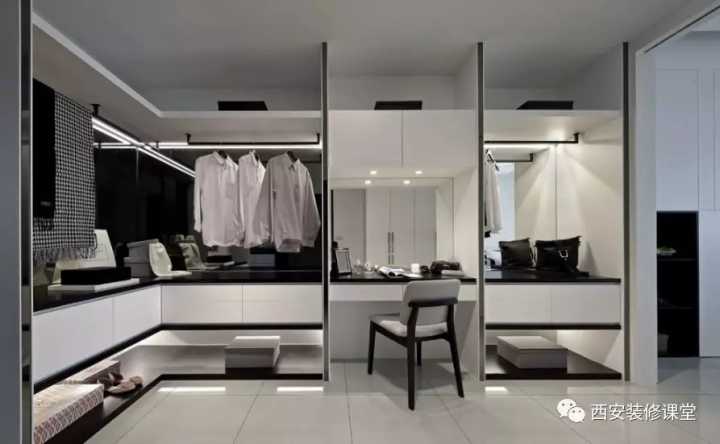 衣帽間的格局該如何設(shè)計(jì)呢？