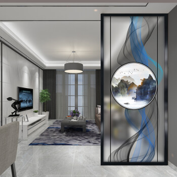 隔斷墻壁畫(huà)圖片_隔斷墻裝修_餐廳活動(dòng)隔斷屏風(fēng)墻