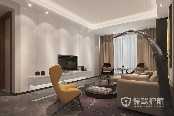 114平設計效果圖-保駕護航裝修網(wǎng)