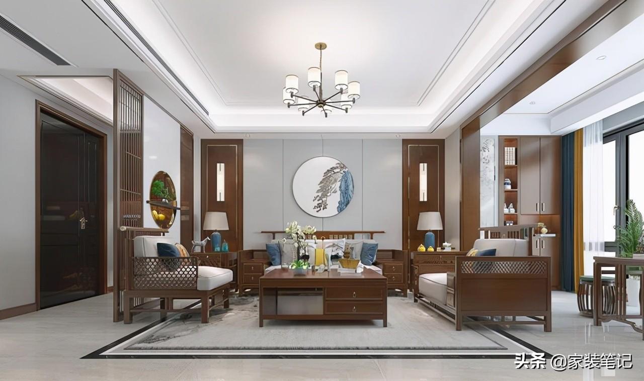 看多了裝修案例，還是覺得新中式最耐看，一直都很經(jīng)典，非常喜歡