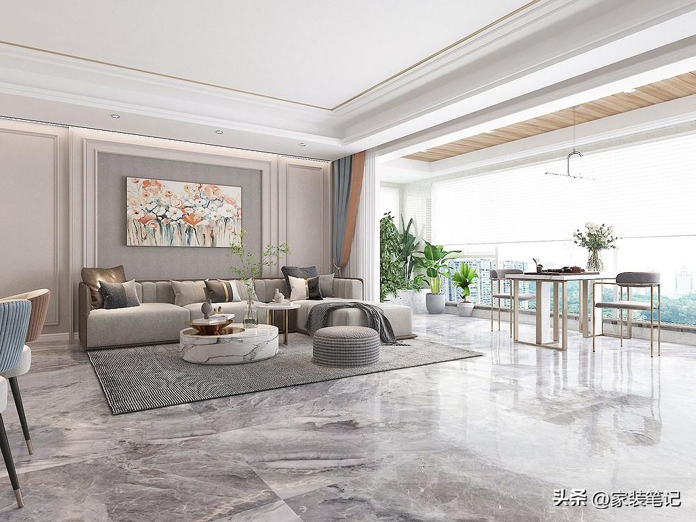 看了這對夫妻的136㎡美式輕奢風(fēng)，讓我對裝修有了新的認(rèn)知，很美