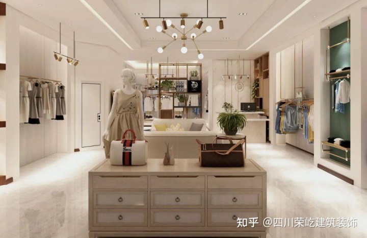 成都服裝店裝修費(fèi)用，成都服裝裝修設(shè)計報價