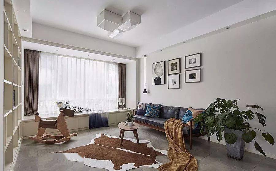 裝修案例·108平英式復(fù)古風(fēng)，室內(nèi)裝修設(shè)計(jì)效果圖