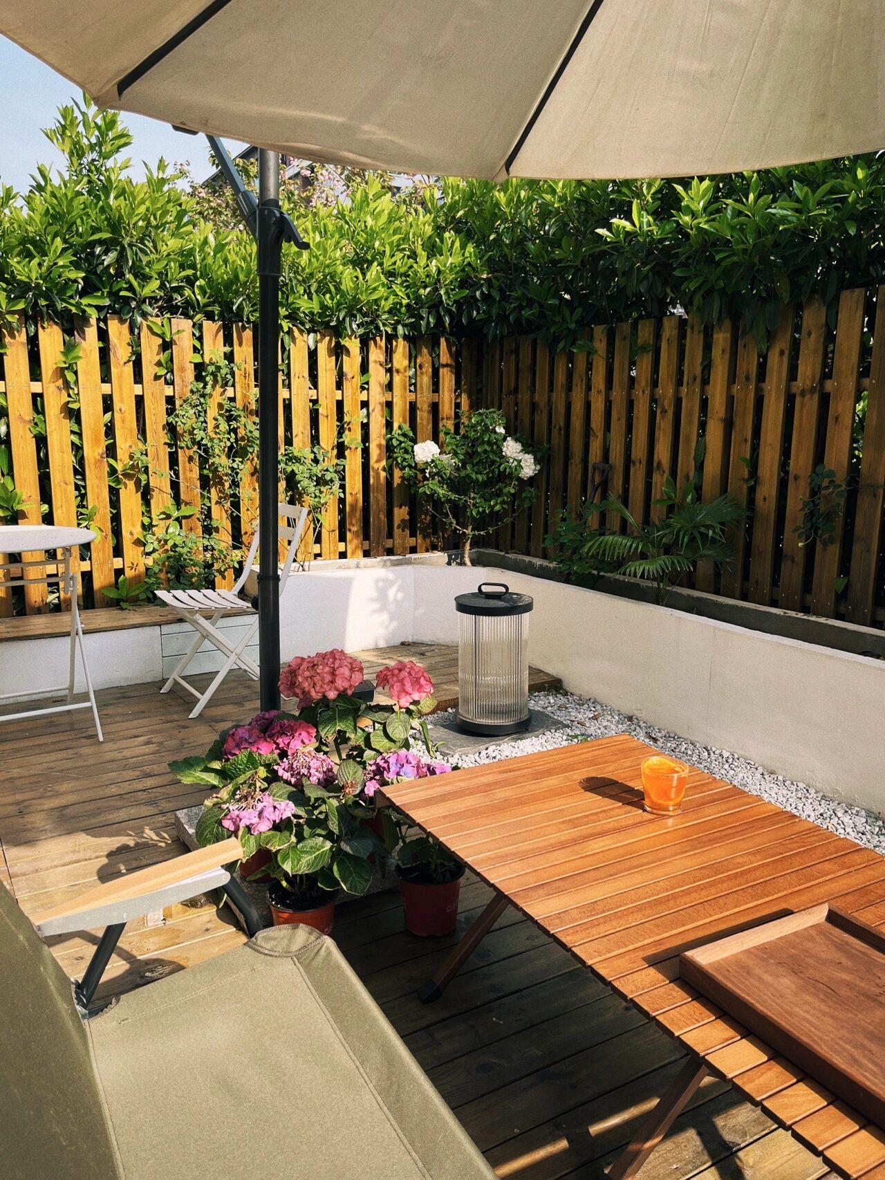 一樓40㎡花園改造，3萬元就能擁有一個自己的秘密花園，太美了