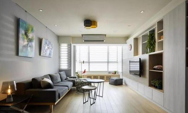 99㎡家餐廳做玻璃墻，通透明亮，很實用