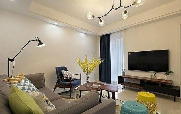 溫馨舒適的小兩房裝修，很時(shí)尚的北歐風(fēng)空間，餐廳裝修特別實(shí)用