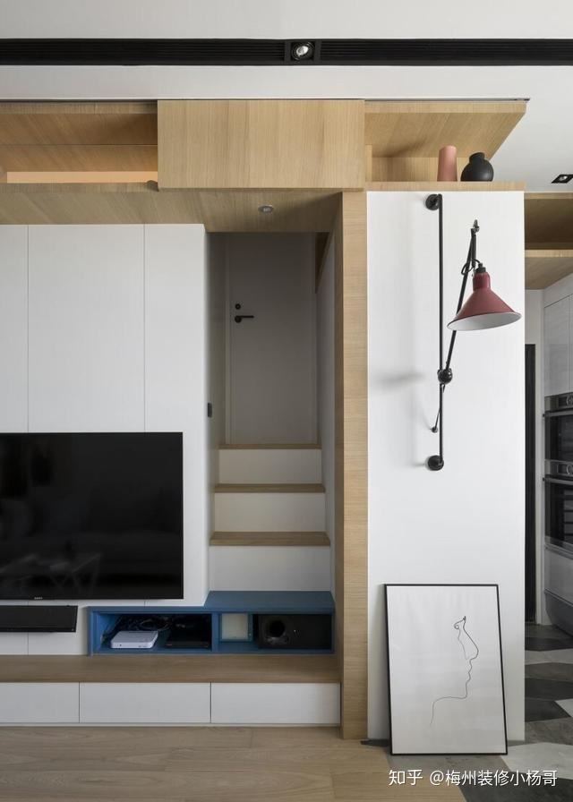 梅州裝修，40平米小戶型，大空間的巧妙設(shè)計(jì)