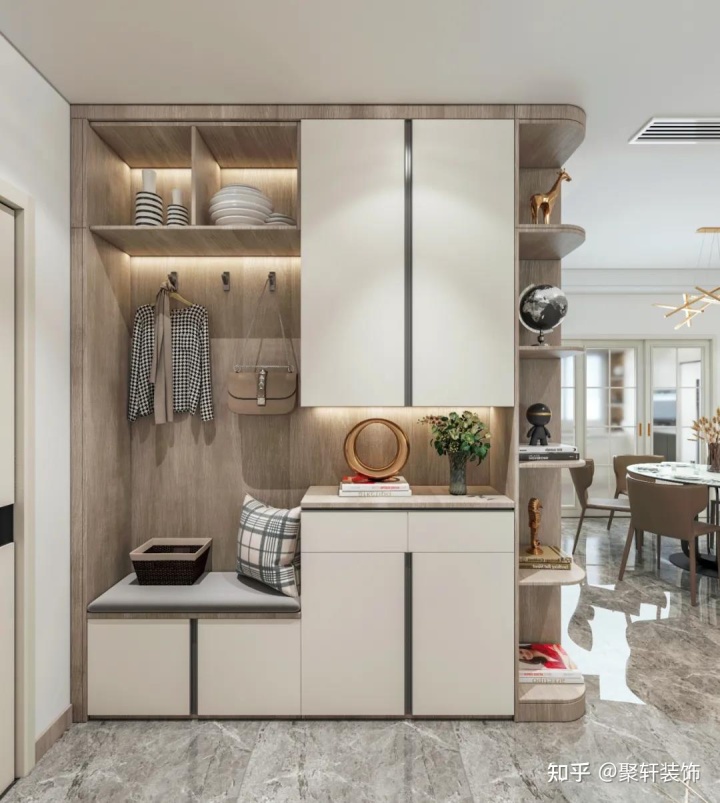 開門見廳太尷尬，7種玄關(guān)隔斷裝修案例，進(jìn)門就讓人眼前一亮！