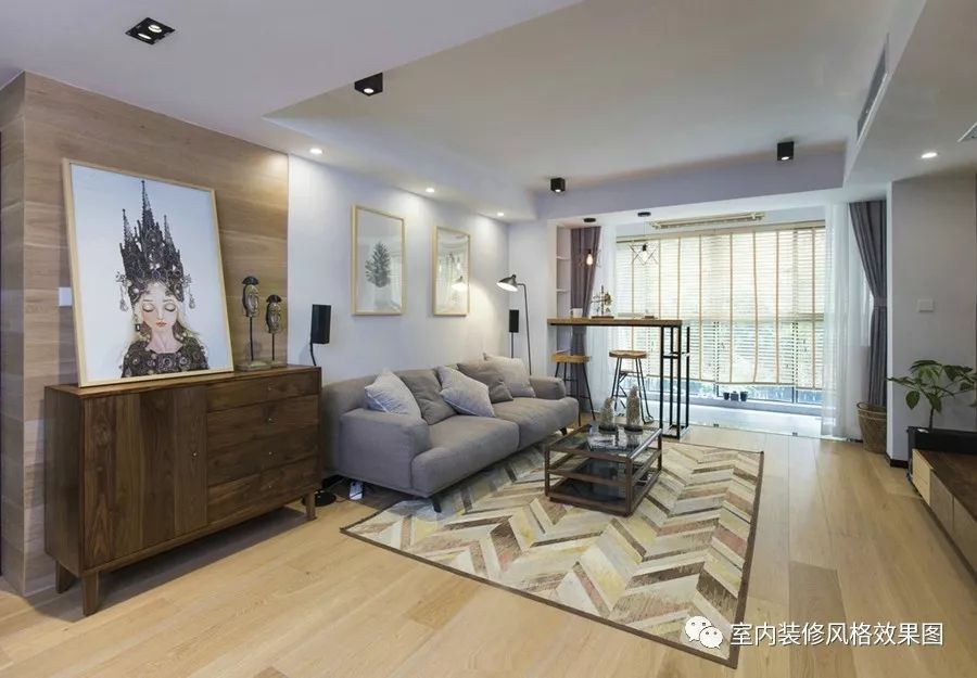 8款小戶型客廳裝修效果圖，每一款設(shè)計都美麗大方，緊湊有型！