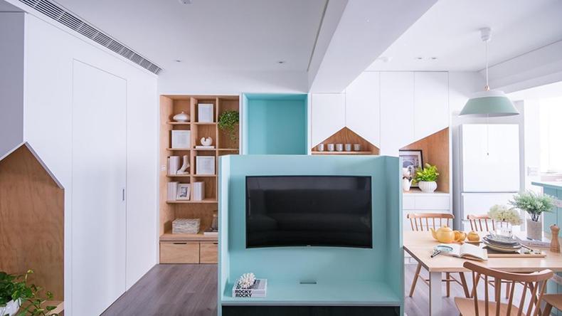 92㎡小戶型樣板房，最近火了，好美