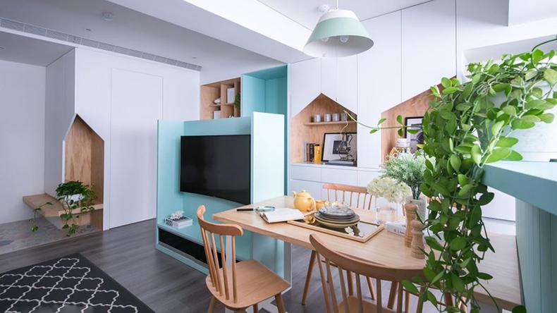 92㎡小戶型樣板房，最近火了，好美