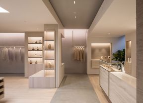 服裝店簡約風格裝修 服裝店簡單裝修圖片