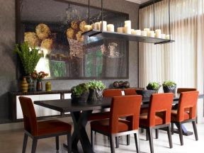 2020時尚餐廳設計圖 2020家居餐廳設計 
